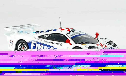 McLaren F1 GTR GTR 1/43 IXO No.42 FINA Le Mans 1997 modellini auto