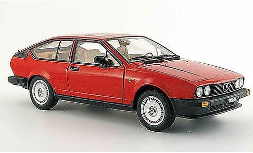 Alfa Romeo Alfetta gtv 2.0 1/18 Autoart V alfetta rosso 1980 modellini auto