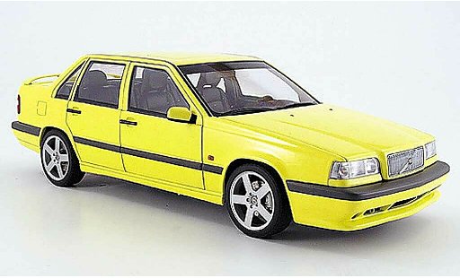 Volvo 850 T5-R 1/18 Autoart t-5 r giallo limousine modellini auto