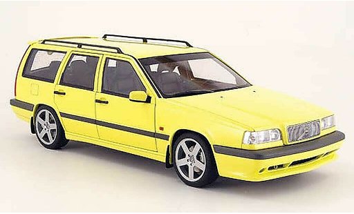 Volvo 850 T5-R 1/18 Autoart break t-5r giallo 1995 modellini auto