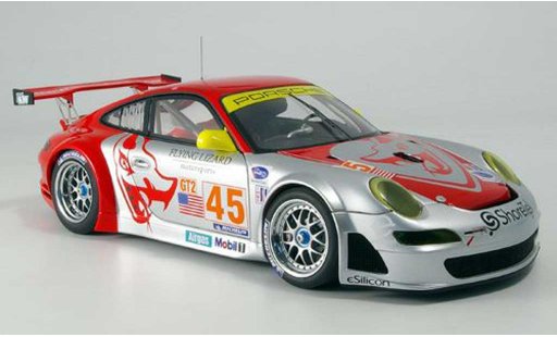 Porsche 911 GT3 RSR 1/18 Autoart 2007 no.44 flying lizard alms modellini auto