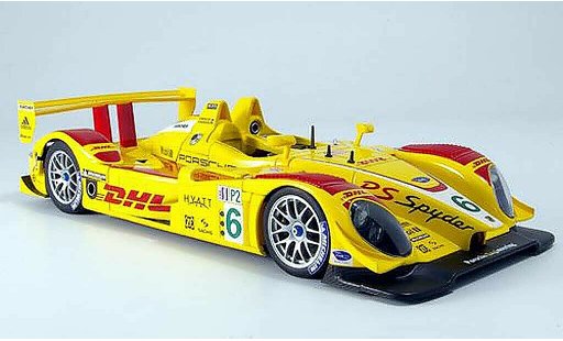 Porsche RS Spyder 1/18 Autoart no.6 dhl penske racing alms 2007 modellini auto