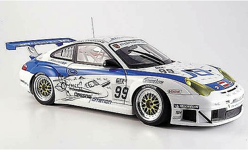 Porsche 911 GT3 RSR 1/18 Autoart no.99 fia gt mugello 2006 modellini auto