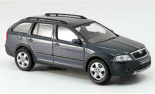 Skoda Octavia Combi 1/43 Abrex scout grigio modellini auto