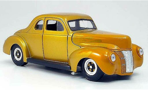 Ford Hot Rod 1940 1/18 Eagle deluxe coupe hot rod gold modellini auto