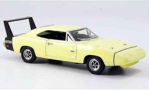 Dodge Charger 1969 1/43 Eagle Daytona giallo Strassenversion modellini auto