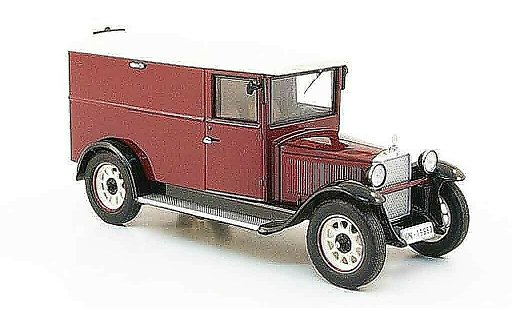 Mercedes L1000 Kastenwagen 1/43 Premium Cls Express rosso beige Furgone modellini auto