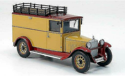 Mercedes L1000 Kastenwagen 1/43 Premium ClassiXXs Express marrone Furgone avec Gepacktrager modellini auto