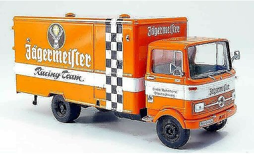Mercedes LP 608 Koffer 1/43 Premium Cls Jagermeister Racing Team baule LKW modellini auto