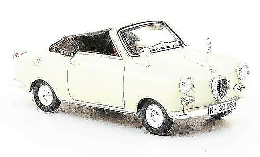 Goggomobil TS Cabriolet 1/43 Premium Cls 250 Cabrio beige modellini auto