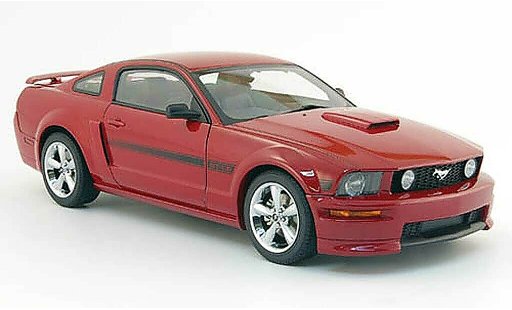 Ford Mustang GT 1/18 Autoart california special rosso modellini auto