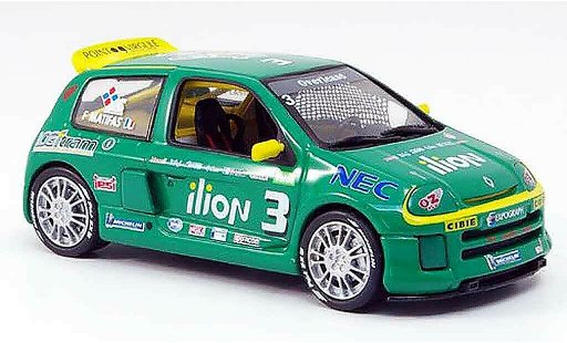 Renault Clio V6 1/43 Eagle 24v no.3 illion clio trophy 1999 modellini auto
