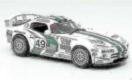Dodge Viper GTS R 1/43 Eagle No.49 24h Le Mans 1996 modellini auto