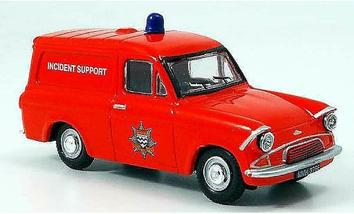 Ford Anglia Van 1/43 Oxford pompier London modellini auto