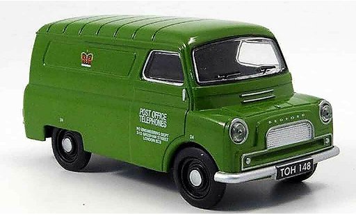 Bedford CA utilitaire 1/43 Oxford Van verde Post Office Telephones GPO modellini auto