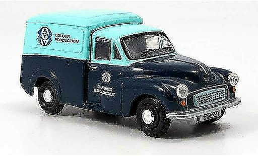 Morris Minor Van 1/43 Oxford blu turchese furgone ATV modellini auto