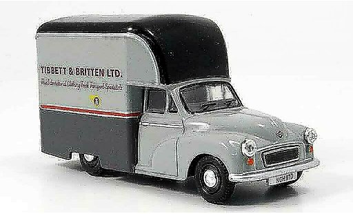 Morris Minor Van 1/43 Oxford Gown Tibbett & Britten Ltd. Hochtettofurgone modellini auto