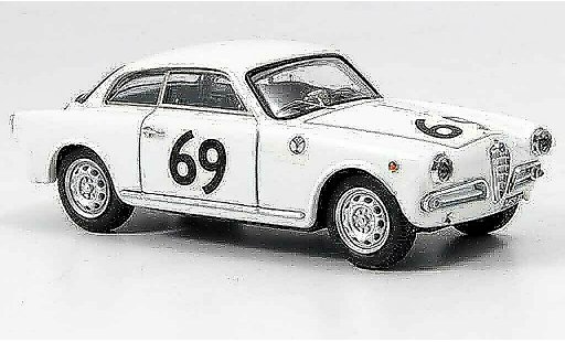 Alfa Romeo Giulietta berlina 1/43 Bang Sprint veloce no.69 peroglio zeltweg 1957 modellini auto