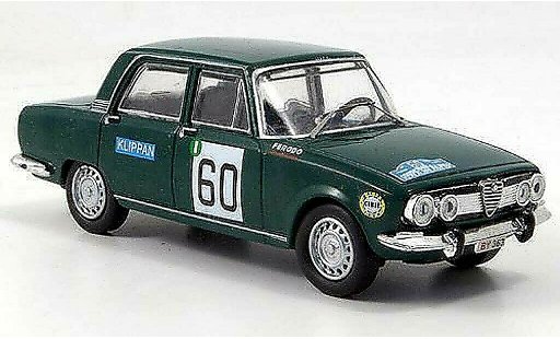 Alfa Romeo 1750 berlina 1/43 M4 No.60 Alpen Rally B-Quality 1968 modellini auto