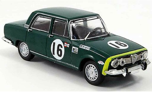 Alfa Romeo 1750 berlina 1/43 M4 berline no.16 24h spa b quality 1968 modellini auto