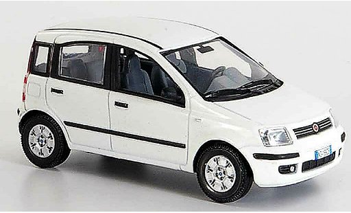 Fiat Panda Base 1/43 Norev New bianco 2003 modellini auto