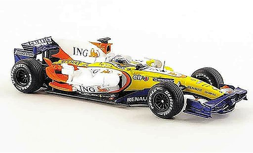 Renault F1 2008 1/43 Norev r28 f 1 team f.alonso modellini auto