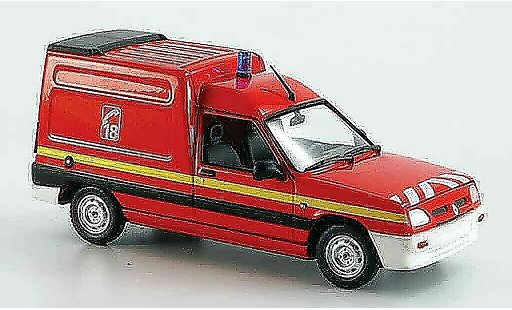 Renault Express Base 1/43 Norev pompier 1995 modellini auto