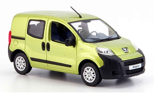 Peugeot Bipper Tepee 1/43 Norev giallo avec fenstern 2007 modellini auto