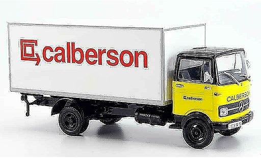 Mercedes LP 608 Koffer 1/43 Norev Calberson baule LKW 1975 modellini auto