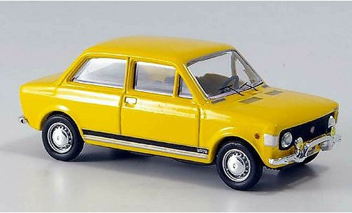 Fiat 128 Rally 1/43 Rio giallo 1971 modellini auto