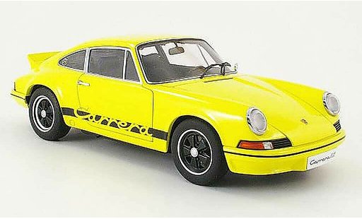 Porsche 911 RS 1/18 Autoart carrera 2.7 giallo/nero 1973 modellini auto