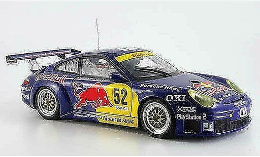 Porsche 911 GT3 RSR 1/18 Autoart no.52 red bull modellini auto