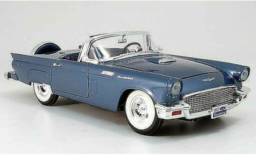 Ford Thunderbird Two-Seater 1/18 Yat Ming blu modellini auto