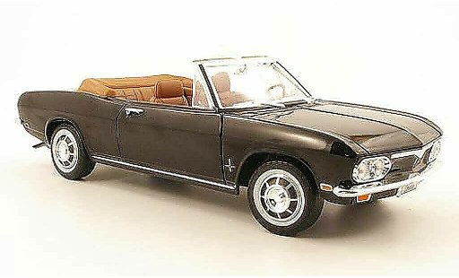 Chevrolet Corvair Convertible 1/18 Yat Ming monza convertibile nero 1969 modellini auto