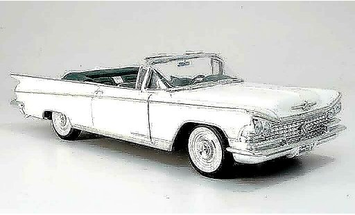 Buick Electra Convertible 1/18 Yat Ming 225 convertibile bianco 1959 modellini auto