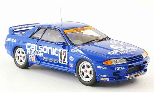 Nissan Skyline R32 1/43 Ebbro GT R No.12 Calsonic Gruppe A 1993 modellini auto
