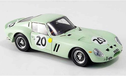 Ferrari 250 GTO 1962 1/43 Red Line no.20 ireland gregory le mans modellini auto