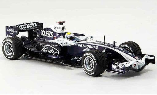 Toyota F1 Williams 1/43 Minichamps showcar nico rosberg 2008 modellini auto