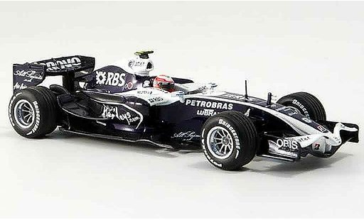 Toyota F1 Williams 1/43 Minichamps showcar kazuki nakajima 2008 modellini auto