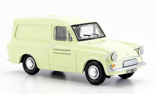 Ford Anglia Van 1/43 Oxford beige London Transport modellini auto