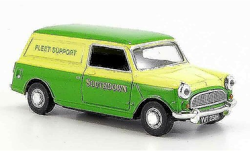 Austin Mini Van utilitaire 1/43 Oxford verde giallo Southdown modellini auto