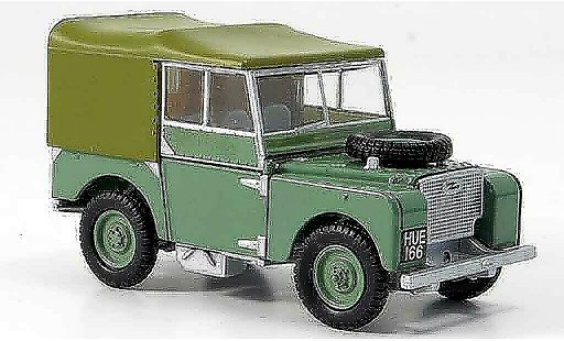 Land Rover 80 Base 1/43 Oxford verde beige modellini auto