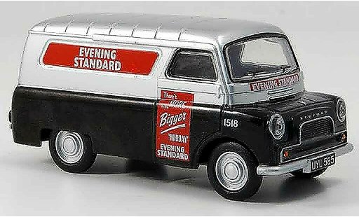 Bedford CA utilitaire 1/43 Oxford Van nero grigio metallisee Evening Standard furgone modellini auto