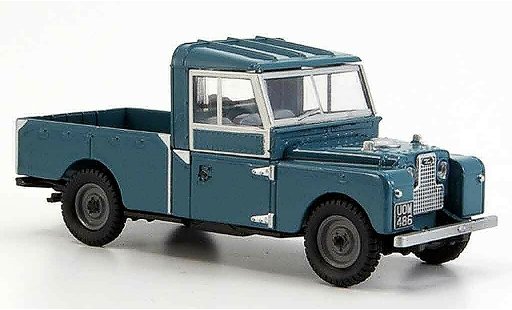Land Rover 109 Base 1/43 Oxford blu Pick Up modellini auto