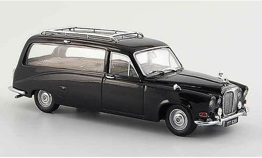 Daimler DS 420 corbillard 1/43 Oxford Hearse nero Leichenwagen modellini auto