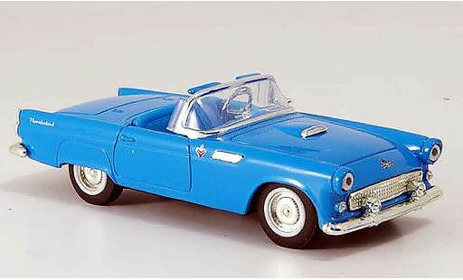 Ford Thunderbird Two-Seater 1/43 Yat Ming Roadster blu modellini auto