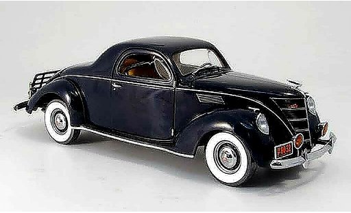 Lincoln Zephyr Base 1/18 Ertl blu 1937 modellini auto