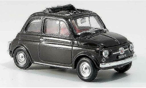 Fiat 500 F 1/43 Brumm marrone geoffnetes tetto pieghevole 1965 modellini auto