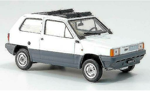 Fiat Panda 45 1/43 Brumm bianco geoffnetes Doppeltetto pieghevole 1981 modellini auto