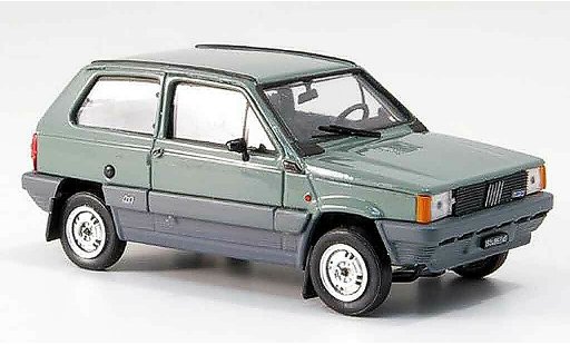 Fiat Panda 4x4 1/43 Brumm olivverde 1983 modellini auto